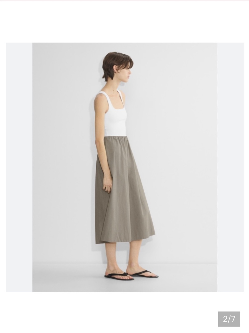 Aritzia Babaton Revive Poplin Dress